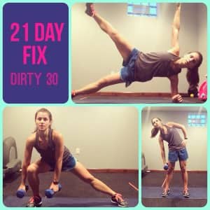 Dirty 30 workout