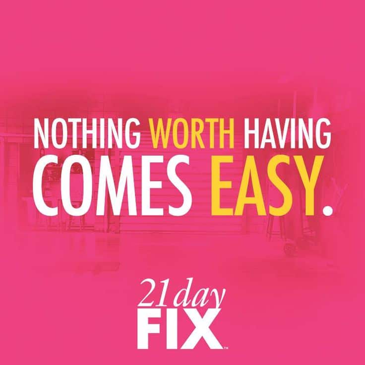 21 Day Fix Motivation
