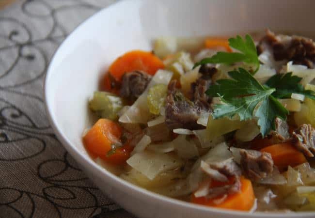 Beef and Vegetables Paleo Soup