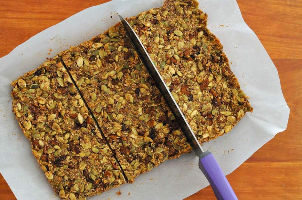 Snack Paleo Granola Bars recipe