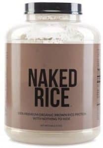 NAKED RICE - Organic Sprouted Brown Rice Protein - 5lb Bulk