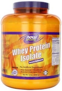 NOW Foods Whey Protein Isolate, Pure 5Lb