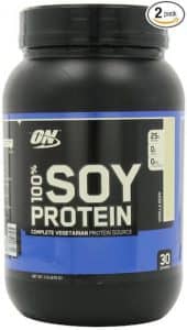 Optimum Nutrition Soy Protein, Vanilla Bean, 2 Pound