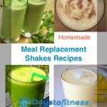 homemade MEal replacement shakes recipes by days to fitness