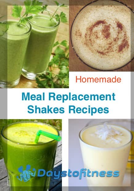 Homemade Meal Replacement Shakes Recipes