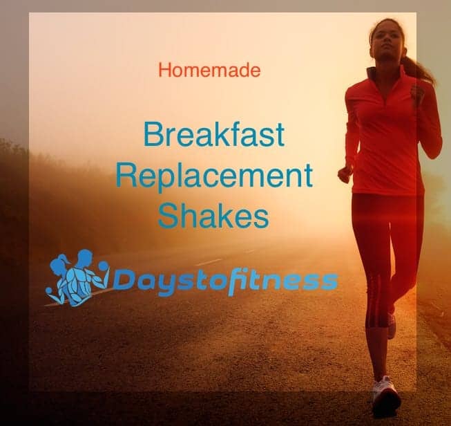 Homemade Breakfast Replacement Shakes