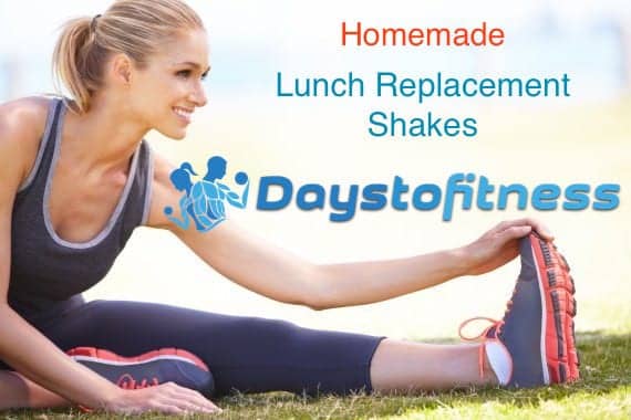 Homemade Lunch Replacement Shakes