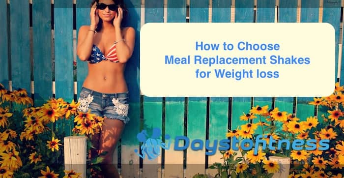How to Choose Meal Replacement Shakes for Weight loss