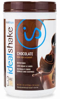 chocolate flavor meal replacement shake by idealshake