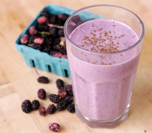 Berry-flaxseed Smoothie