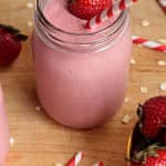 Strawberry shortcake protein shake