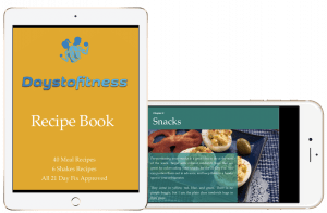 days to fitness recipe book 2nd edition iphone snacks preview