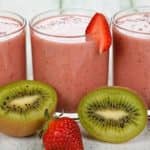 Strawberry kiwi smoothie