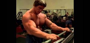 Pumping Iron movie frame