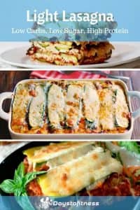 light lasagna no pasta used