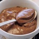 Tofu protein chocolate pudding