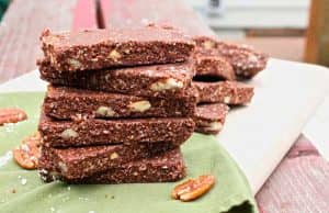 healthy german chocolate protein bars
