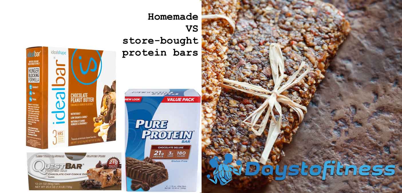 Homemade VS store-bought protein bars