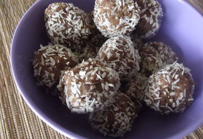 No-bake energy booster balls