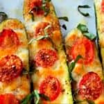 no sugar Zucchini pizza bites