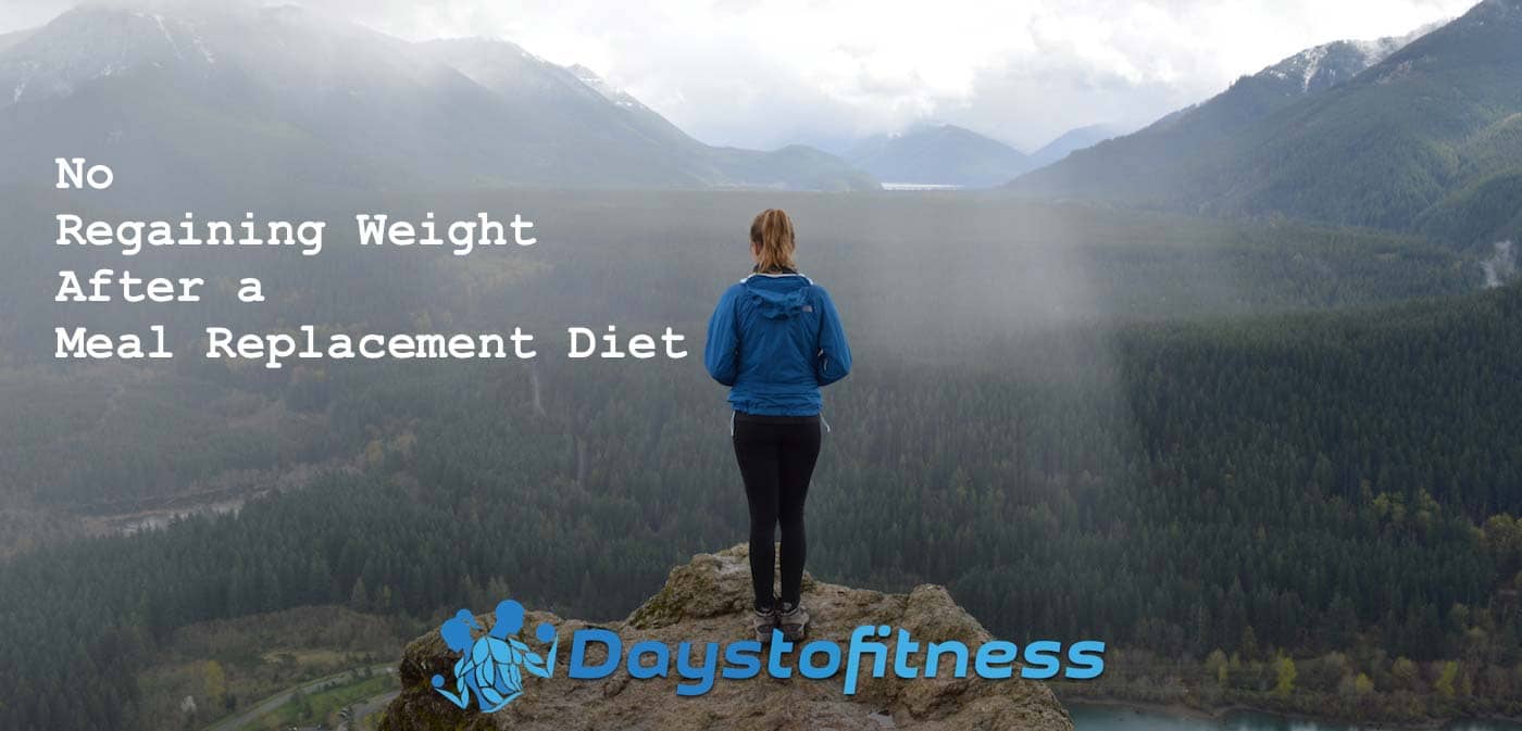 No Regaining Weight After a Meal Replacement Diet