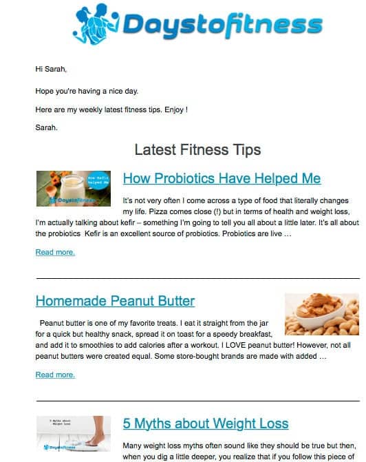 2 Newsletters - 2 Different Emails