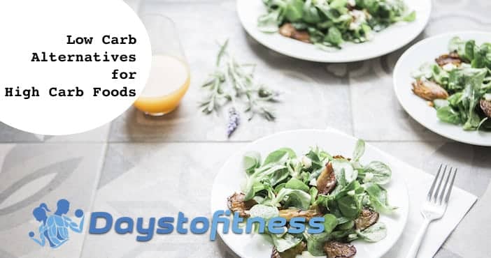 Low Carb Replacements for Common High Carb Foods