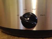crock pot the button