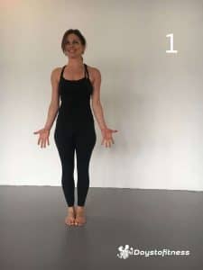 starting sun salutation