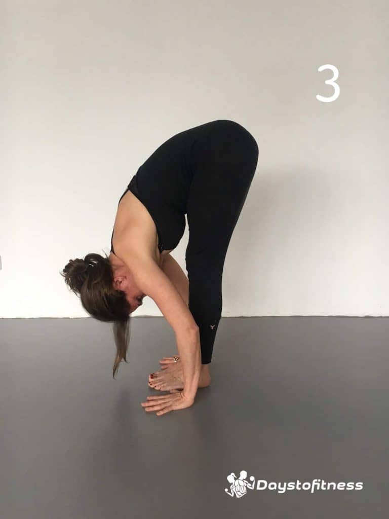 Sun Salutation 3 - Uttanasana