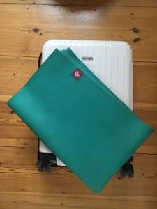 my manduka yoga mat green