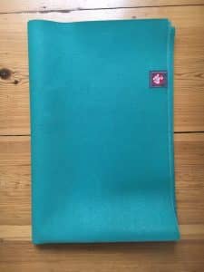 my manduka yoga mat color green