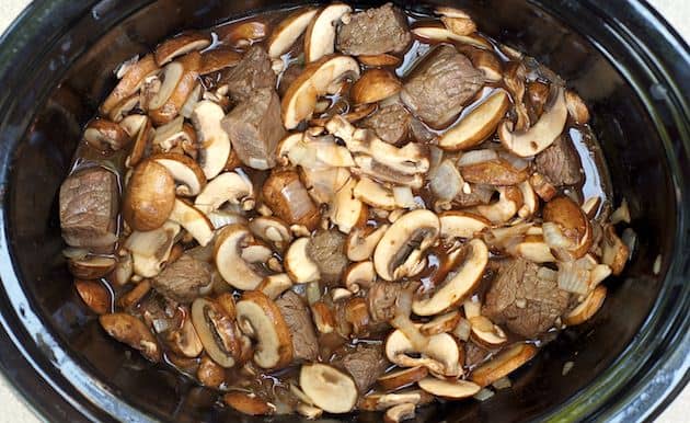 Low Carb Beef Stroganoff