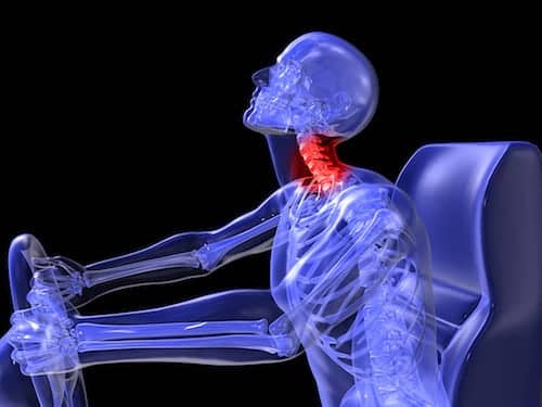 car accidents neck pain