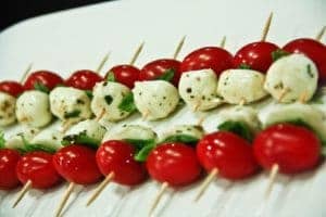 Caprese Salad stick version