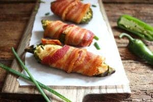 Bacon-Wrapped Jalapeno Poppers