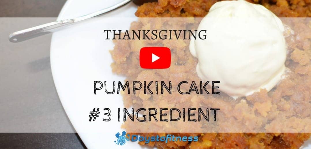 Slow Cooker Pumpkin Cake - 3 ingredient