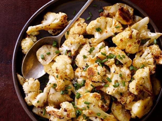 Spiced roast Cauliflower and Jerusalem artichokes - 5 Ingredients