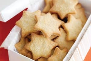 Cinnamon Christmas Star Cookies