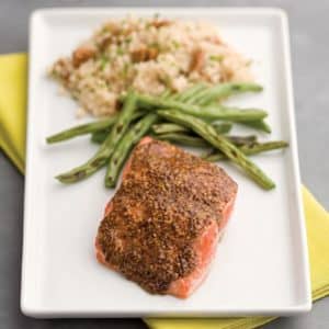 Smoky Mustard-Maple Salmon - 5 Ingredients