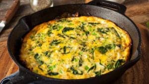 Sweet Potato and Kale Frittata