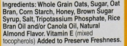 Cheerios Ingredients list