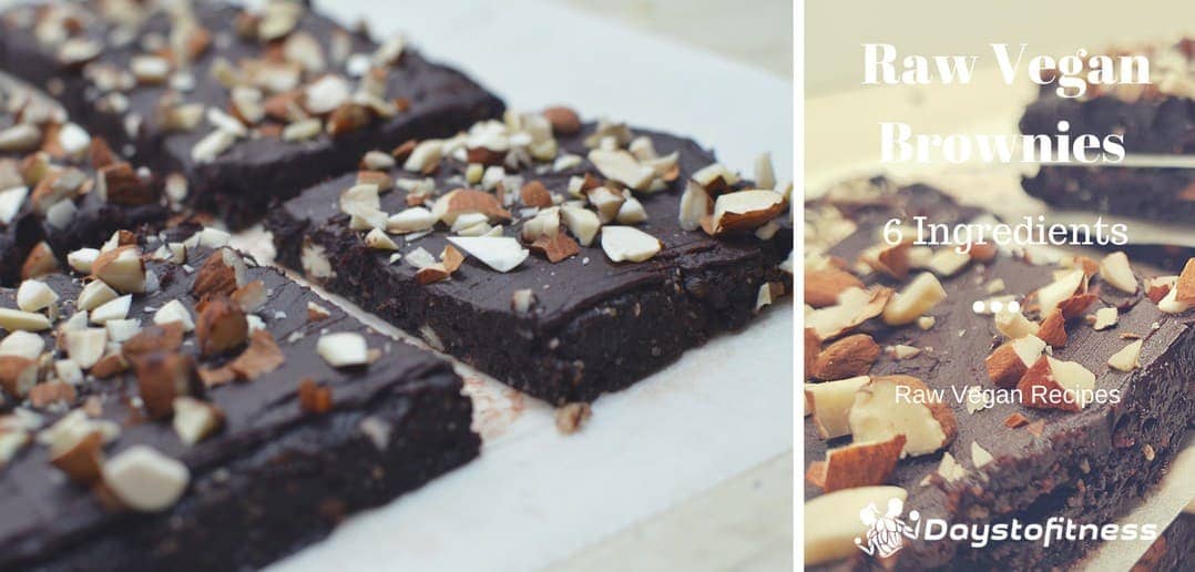 Video - Raw Vegan Brownies - 6 Ingredients