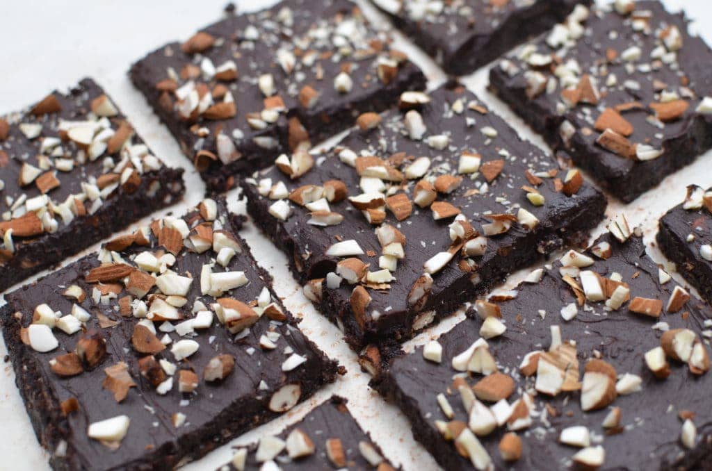 Raw Vegan Brownies - up