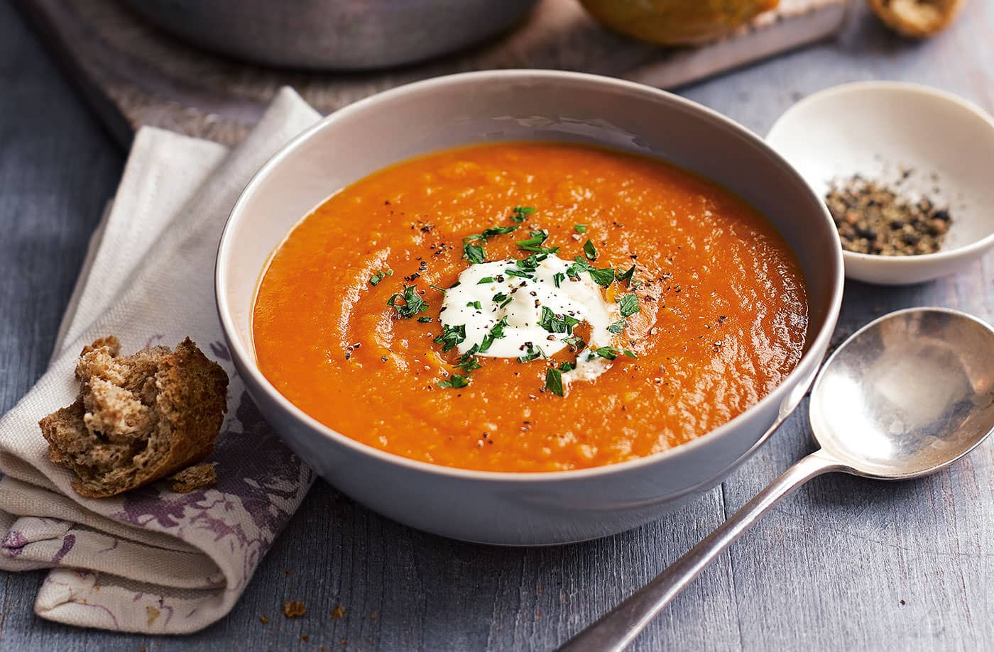 Spiced Root Vegetable Soup