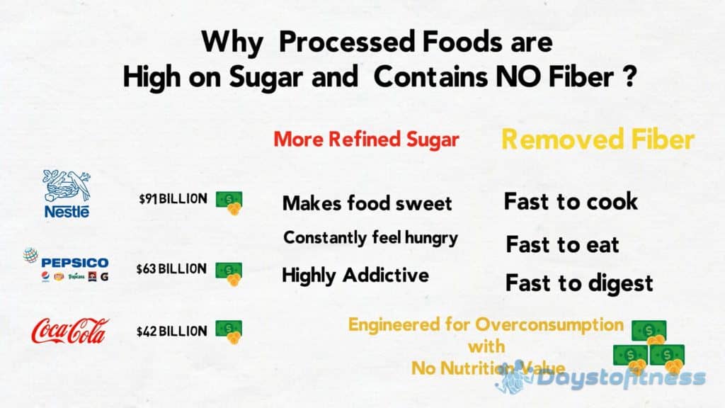 process foods are engineered for overcunsumption with no nutrition value