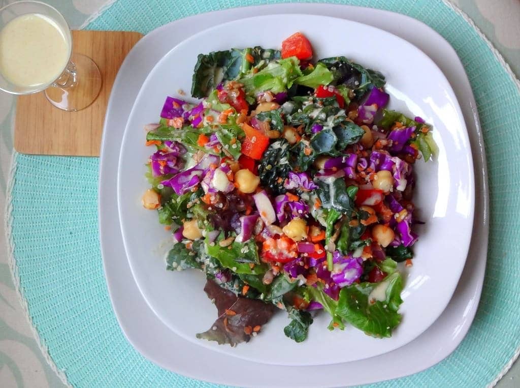 Super-duper Raw Power Salad