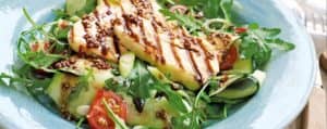 5 Ingredients - Grilled Halloumi Salad