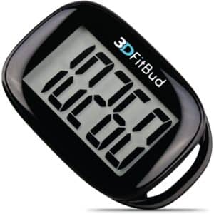 3DFitBud Simple Step Counter Walking 3D Pedometer