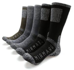 MIRMARU Men's  Outdoor Sports Crew Socks